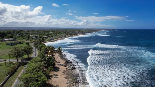A mesmerizing view of a beach in Puerto Rico
