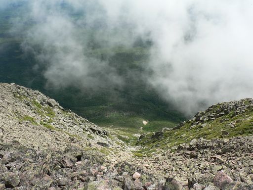 The beautiful shot of the views of Baxter State Park, Maine