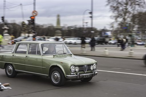 Alfa Romeo Giulia Classic  in the street