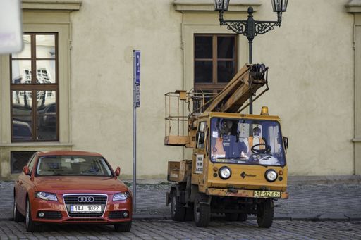 Audi A4 B7 Sedan in the street