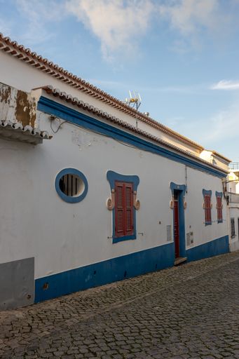 A building in the old town of Lagos, Portugal