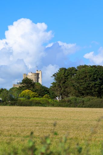 The Roch Castle in Pembrokeshire, Wales