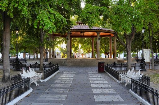 kiosk from plazuela 27 de septiembre in Los Mochis city