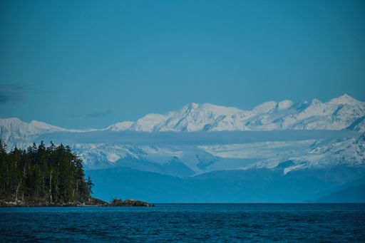 A breathtaking shot of the Gulf of Alaska during the day