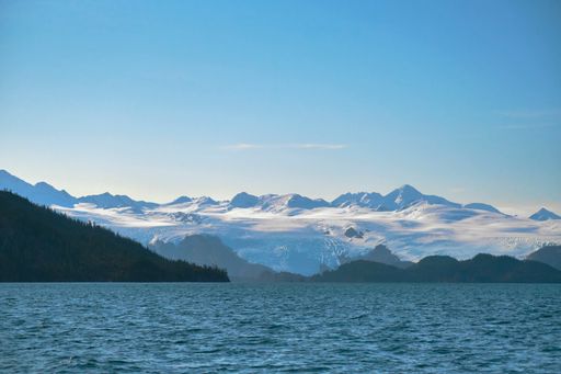 A breathtaking shot of the Gulf of Alaska during the day