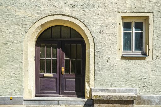 A beautiful shot in the streets of Rothenburg ob der Tauber in Germany