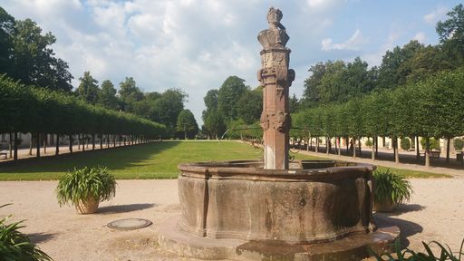 The Favorite castle in the Baden-Wurttemberg was created as a hunting lodge and maison de plaisance (pleasure palace) for Margravine Sibylla Augusta
