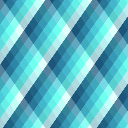 An illustration of blue seamless argyle pattern