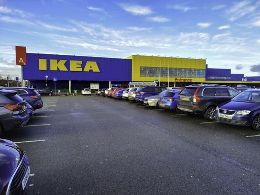 The Ikea store. IKEA is the world's largest furniture retailer and sells ready to assemble furniture. Founded in Sweden in 1943