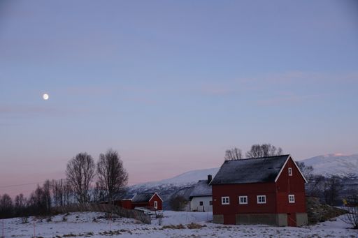 A Polar night in the Arctic, Norway