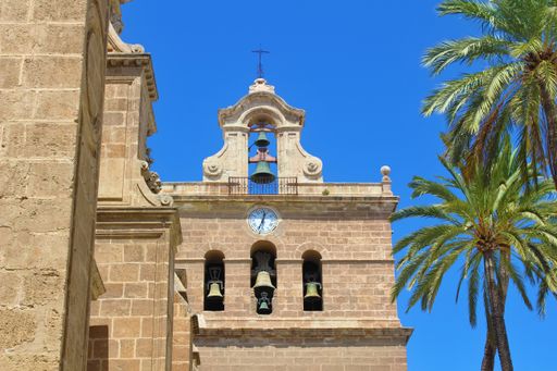 The Cathedral of Almeria in Spain at daylight