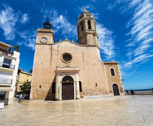 Parish church of Saint Bartolome and Holy Tecla in Sitges