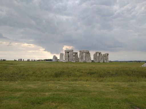 A beautiful shot of the prehistoric monument Stonehenge
