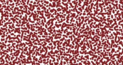 A micro shot under the microscope of red bacteria