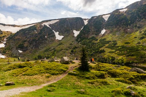 A mesmerizing  shot of Karkonosze National Park Jelenia