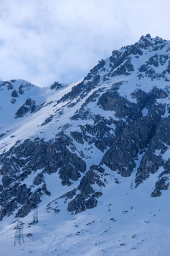 A beautiful view of the mountains in Andermatt, Switzerland