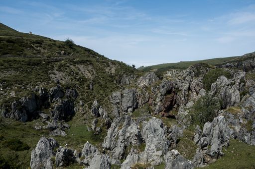 A breathtaking shot of nature captured in the Picos de Europa national park in Spain