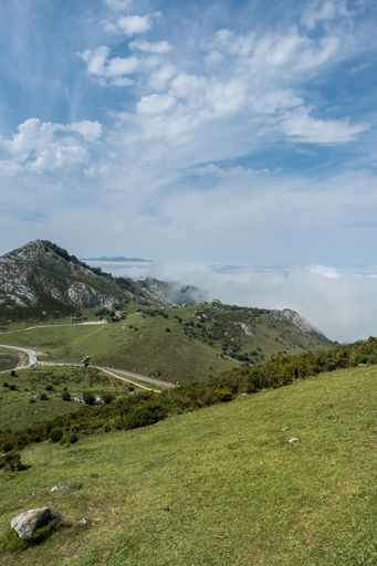 A mesmerizing shot of the Picos de Europa National Park captured in Spain