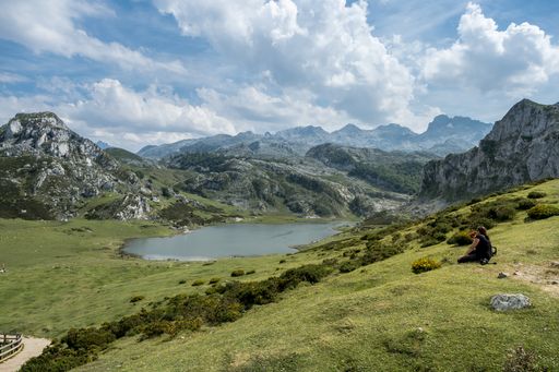 A mesmerizing shot of the Picos de Europa National Park captured in Spain