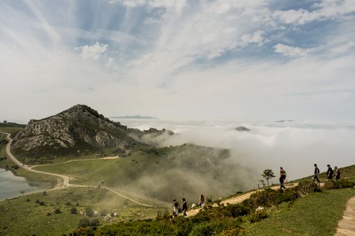 A mesmerizing shot of the Picos de Europa National Park captured in Spain