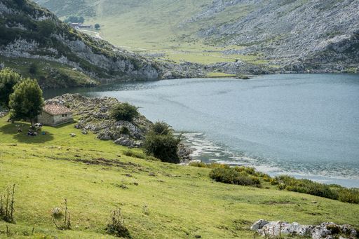 A mesmerizing shot of the Picos de Europa National Park captured in Spain