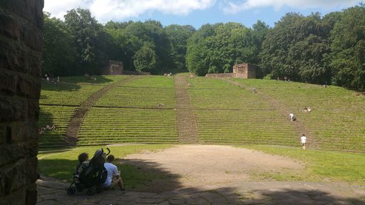 The Heidelberg Thingstatte is an open-air theatre in the Baden-Wurttemberg.  It was built during the Third Reich for performances and events