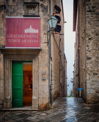 A range of travel images and poster shots of Korcula - Old Town