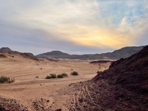 A beautiful shot of the Colored Canyon in Sinai