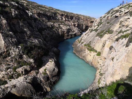 A mesmerizing view of Ghasri Valley on the Maltese island of Gozo