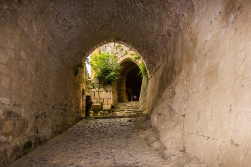 A view of Margat (Al-marqab) Castle in Baniyas, Syria.