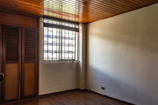 A landscape shot of an apartment interior