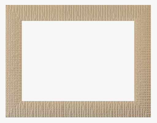 An empty frame with patterns isolated on a white background with space for your text