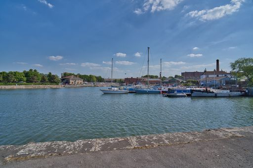 Bristol Waterfront and Yachts during the summer season