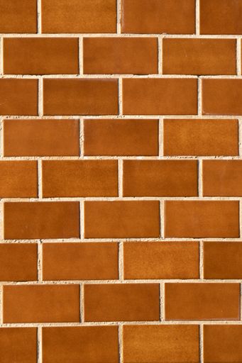 A vertical shot of a brick wall texture for background