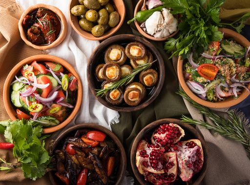 A picture of tasty dishes