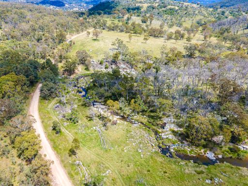 An aerial view of Old Woman Swamp near Torrington, NSW, Australia