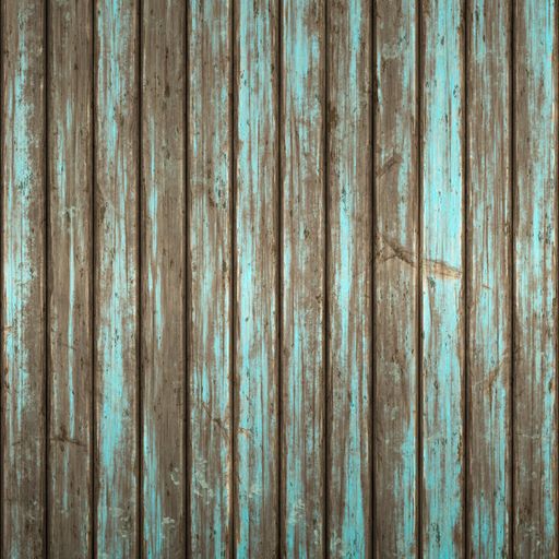 A closeup of old stained painted wooden planks as a background