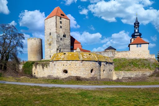 The castle in Querfurt in Saxony-Anhalt is the largest and oldest castle on the Romanesque Road