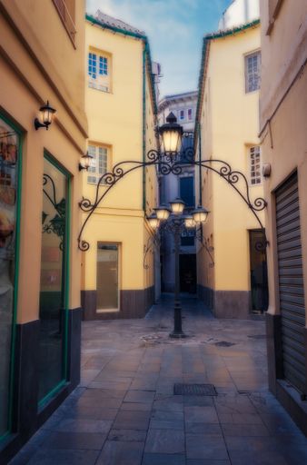Pasaje de Chinitas calle historica en la ciudad de Malaga