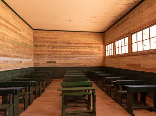 An old mining town called Humberstone, Chile
