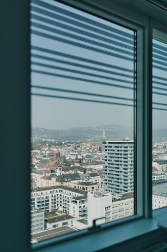 office view, looking out of an office wind