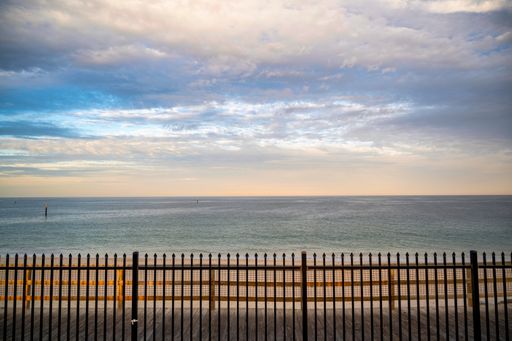 A beautiful bright sunset sky over the shore of South Australia