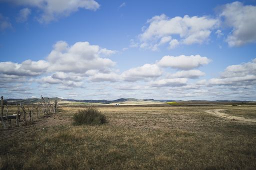 A rural area in  the town Conil de la Frontera in Andalusia