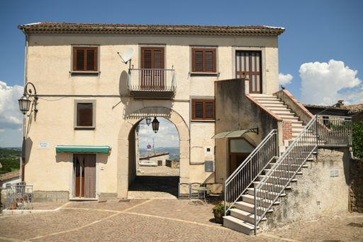 An old house in Ruvo del Monte in the village of the Basilicata region in Italy.