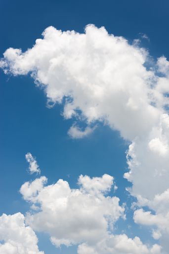 Natural blue perfect sky white clouds beautiful landscape background.