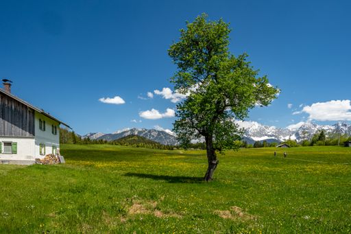 A mesmerizing shot of a mountainous landscape in Bavaria in Germany