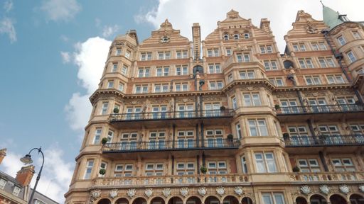 A beautiful view of the Victorian style building in London