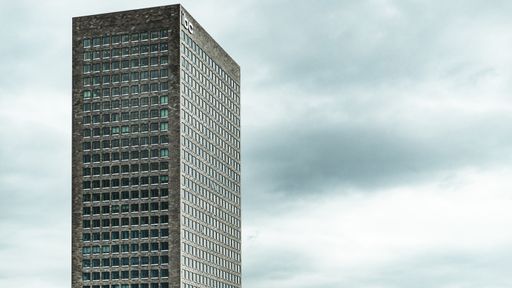 Picture of the IBC Tower, a skyscraper in the Bockenheim district of Frankfurt, Germany.