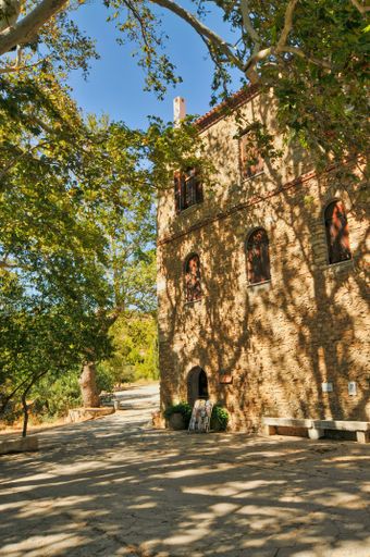 Secret school in the area of Pendeli, near Athens of Greece, great monastery