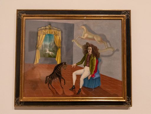 Self Portrait by Leonora Carrington in the Tate Modern Surrealism Beyond Borders exhibition, London, United Kingdom
